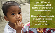 World Food Day 2016 Facts - Undernutrition