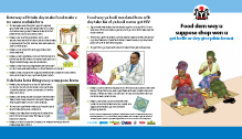 Community IYCF Brochure: Maternal Nutrition (Pidgin)