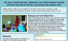 The Use of Participatory, Community-led Videos in India: Pushing New Buttons for Nutrition, Livelihoods, and Agriculture