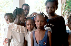 Photo of several children