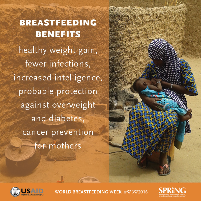 World Breastfeeding Week 2016 Facts - Breastfeeding Benefits
