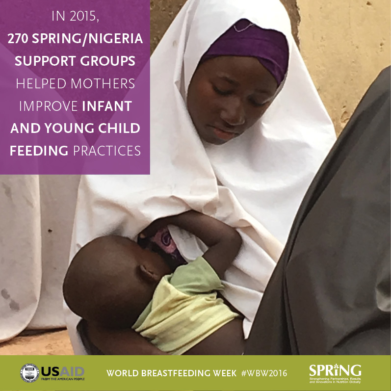 World Breastfeeding Week 2016 Facts - Infant and Young Child Feeding in Nigeria
