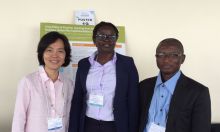Dr. Lidan Du, SPRING Research Advisor, Ms. Nancy Adero, Program Officer for Micronutrients and Anaemia from SPRING/Uganda, and Mr. Ziba Dokurugu, Agriculture Advisor from SPRING/Ghana, participated in the Catholic Relief Services' 2015 Integrated Nutrition Conference in Nairobi, Kenya.