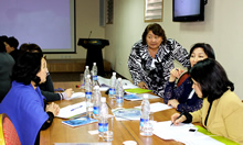 SPRING/Kyrgyz Republic and the Republican Center for Health Promotion Discuss National Nutrition Messaging