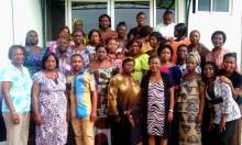 Cross section of participants in the F-IYCF training