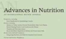 Screen capture of Advancing Nutrition cover
