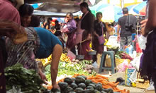 Photo of market in Guatemala