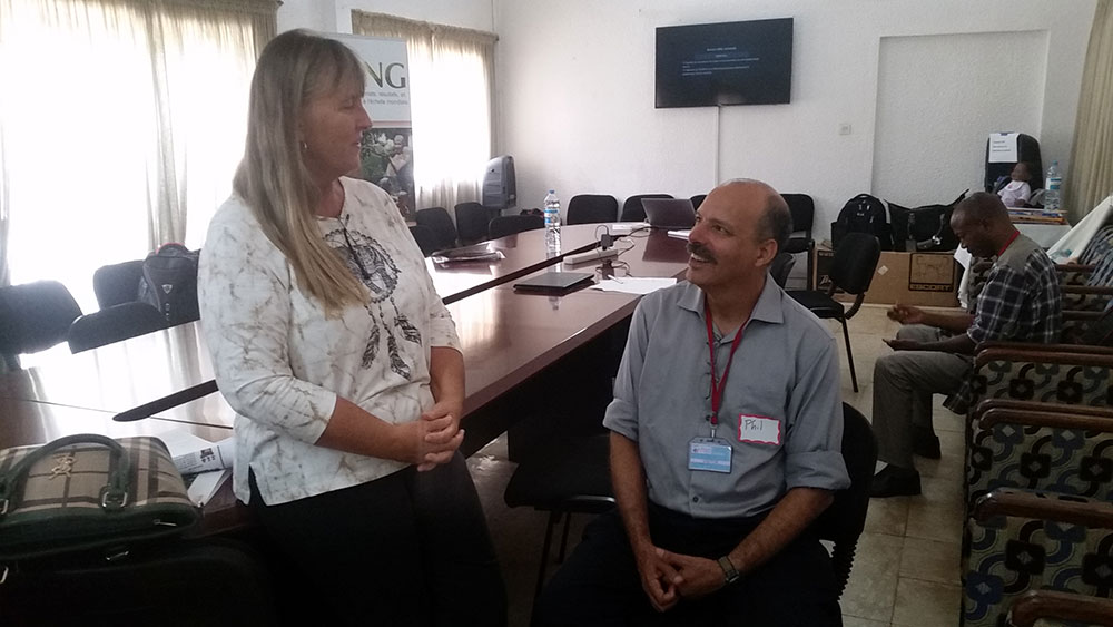 Peace Corps Guinea's Director or Programming and Training Susanne Krasberg and SPRING SBCC Technical Advisor Phil Moses discuss next steps.