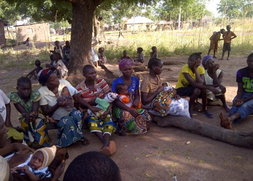 A Support Group Meeting in Abi LGA, Cross River State. 2015