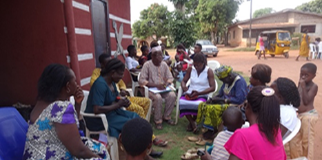A Support Group meeting in Edo State. 2015
