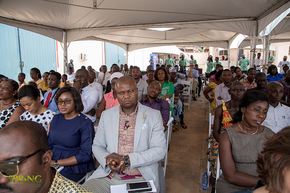 Participants at the event came from many sectors, including health, business development, and agriculture.