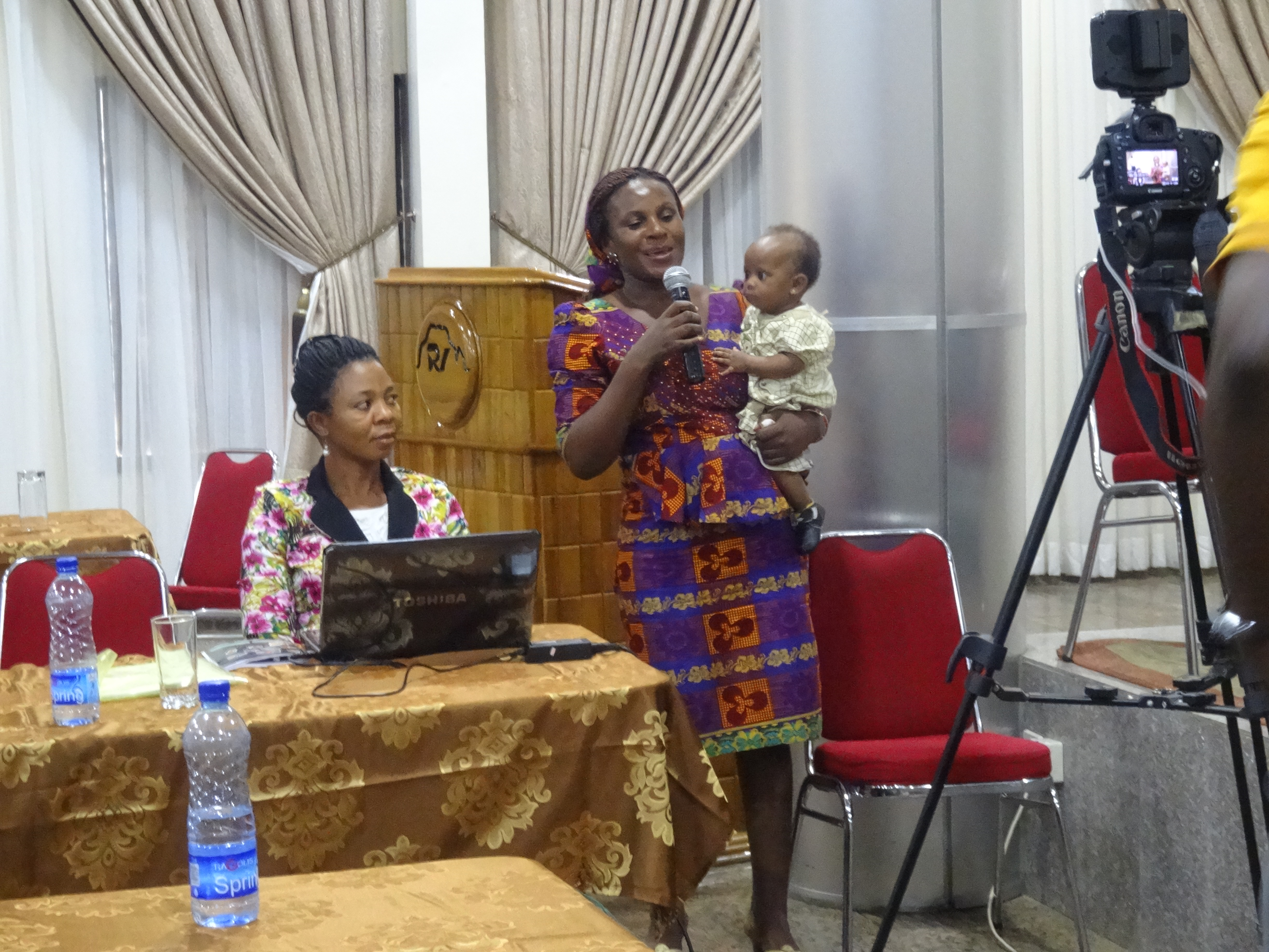 A caregiver sharing her experience on how she successfully exclusively breastfed her twins.