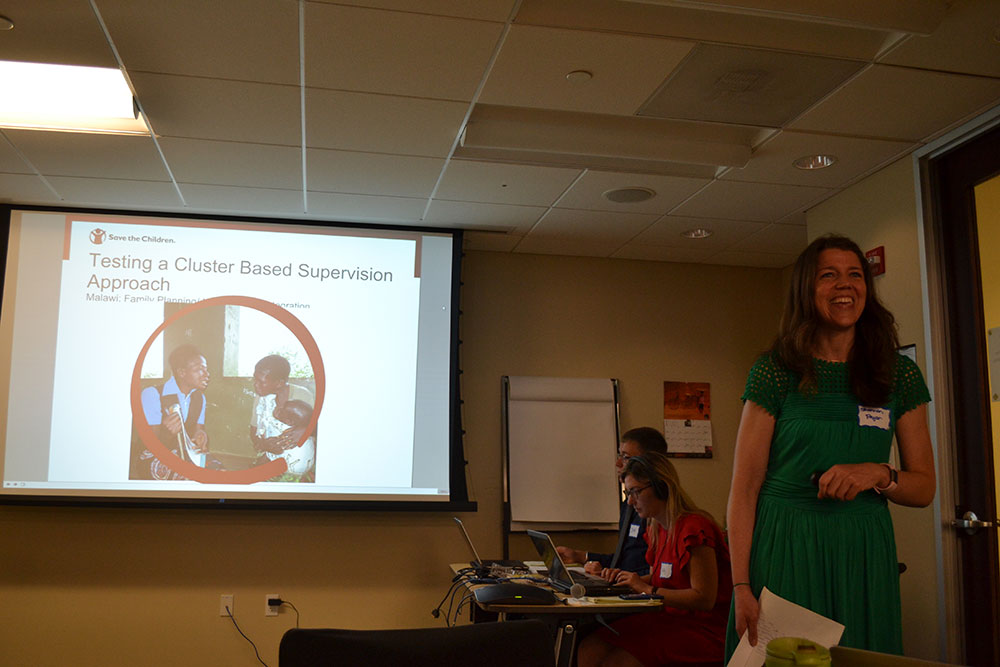 Shannon Pryor (Save the Children) discusses testing a cluster-based supervision approach in Malawi.
