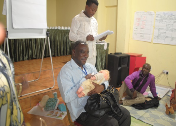 Practical sessions in the LOPIN master training of trainers are held in Lagos. 2015