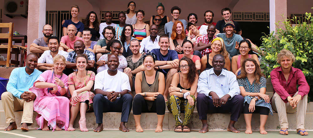 The Peace Corps Guinea training group. 
