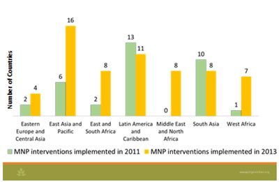 MNP Summary of Progress by Region