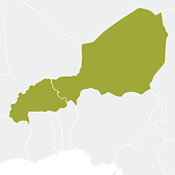 Map of the Sahel