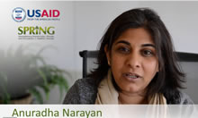International Women's Day Message from SPRING's Anu Narayan